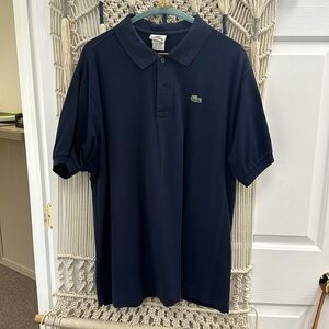 Men’s Blue Lacoste size 8 Polo